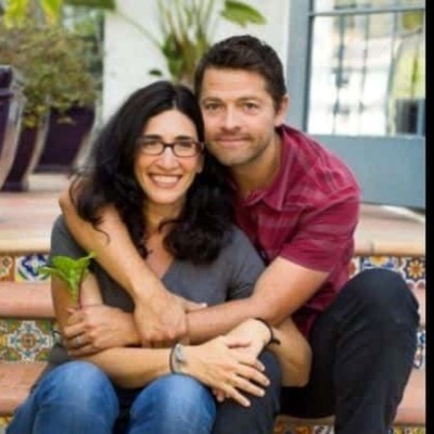 Victoria Vantoch and her former husband Misha Collins.